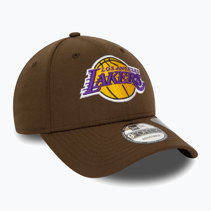 Pánská kšiltovka  New Era Repreve 9Forty Los Angeles Lakers dark brown 3