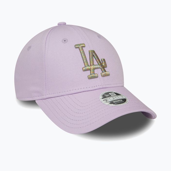 Dámská kšiltovka  New Era Metallic Logo 9Forty Los Angeles Dodgers pastel purple 3