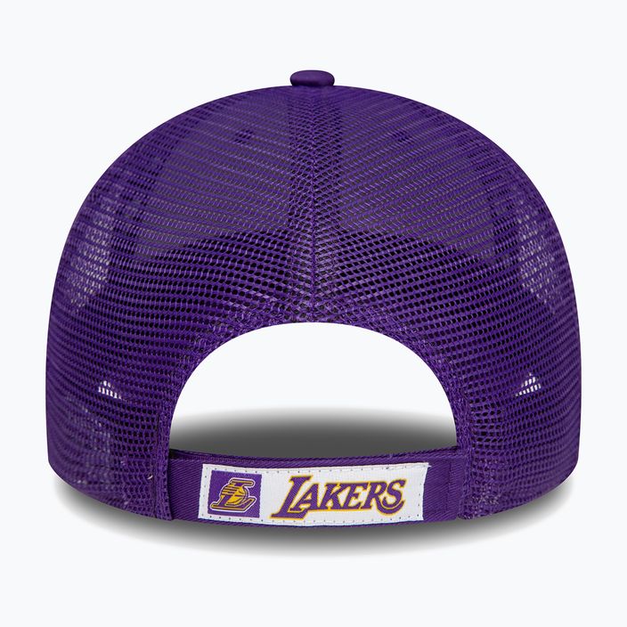 Pánská kšiltovka  New Era Home Field 9Forty Trucker Los Angeles Lakers purple 4