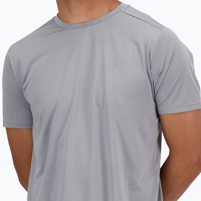 Pánské tričko New Balance Run grey 4