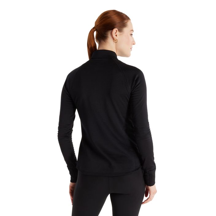 Dámské běžecké tričko Longsleeve New Balance Athletics Heat Grid 1/2 Zip black 3