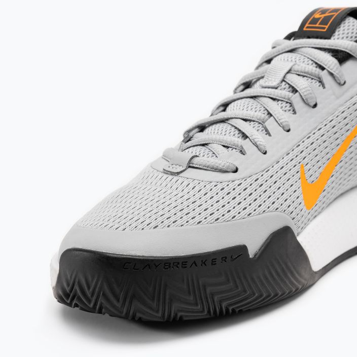 Pánská tenisová obuv Nike Court Vapor Lite 2 Clay wolf grey/laser brange/black 7