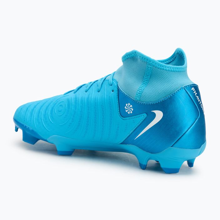 Kopačky Nike Phantom Luna II Academy FG/MG blue fury/white 3