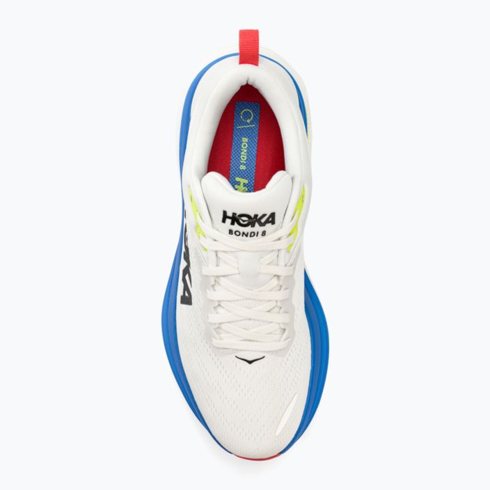 Pánské běžecké boty HOKA Bondi 8 blanc de blanc/virtual blue 5
