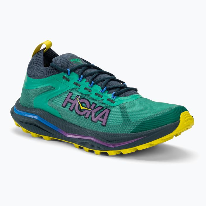 Dámské běžecké boty HOKA Zinal 2 tech green/strata