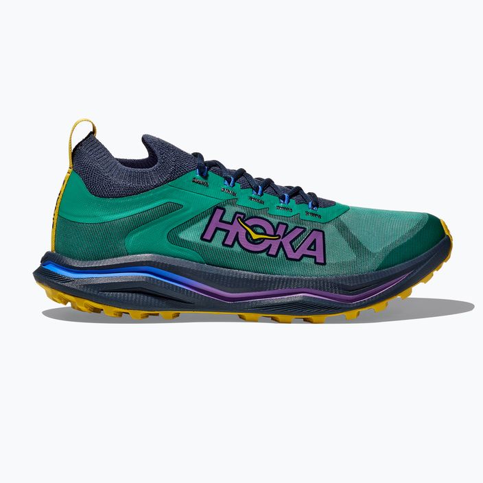 Dámské běžecké boty HOKA Zinal 2 tech green/strata 8
