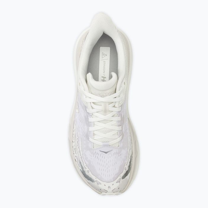 Pánské běžecké boty HOKA Stinson 7 white/white 5