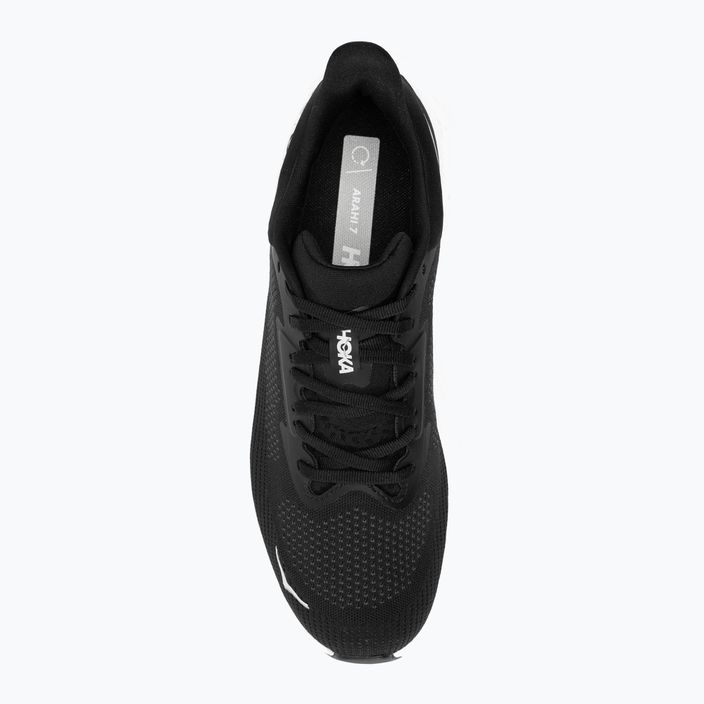 Pánské běžecké boty HOKA Arahi 7 black/white 5