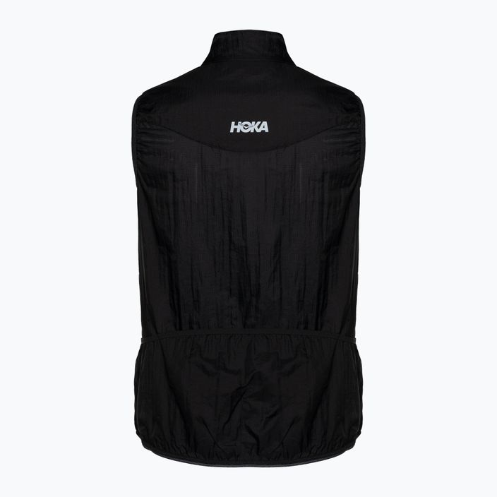 Dámská běžecká vesta HOKA Skyflow Vest black 2