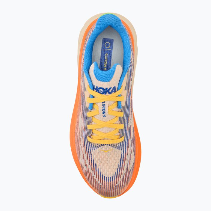 Dětské běžecké boty  HOKA Clifton 9 ultramarine/electric tangerine 5