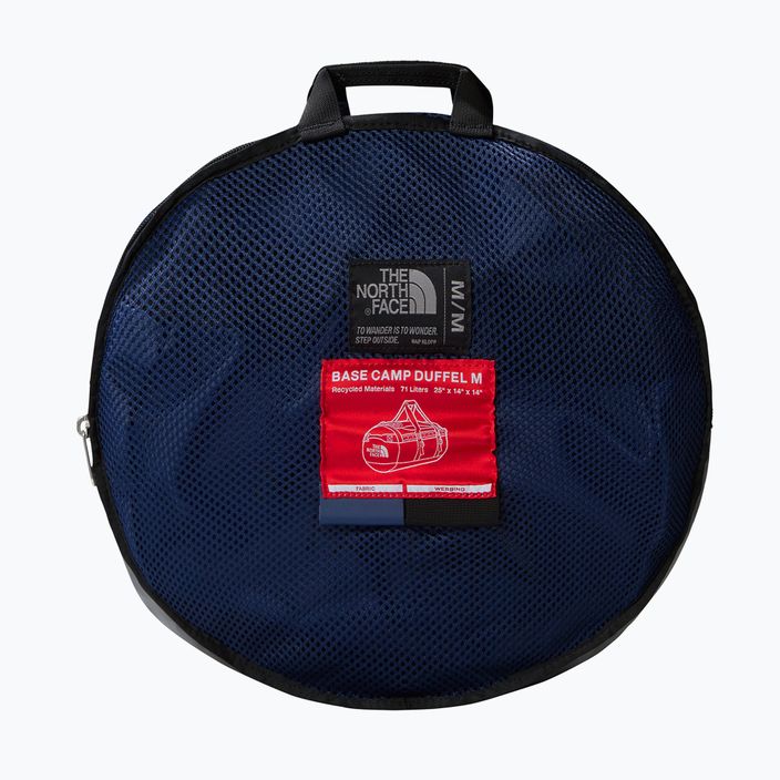 Cestovní taška The North Face Base Camp Duffel M 71 l summit navy/black/npf 4