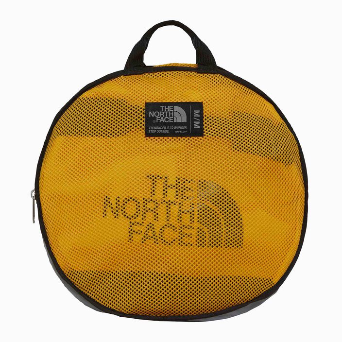 Cestovní taška The North Face Base Camp Duffel M 71 l summit gold/black/npf 3