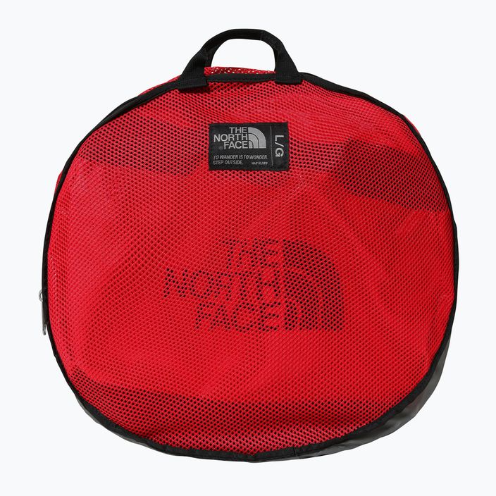 Cestovní taška The North Face Base Camp Duffel L 95 l red/black/npf 3