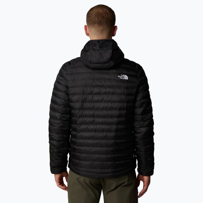 Pánská péřová bunda The North Face Huila Synthetic Hoodie black/asphalt grey 3