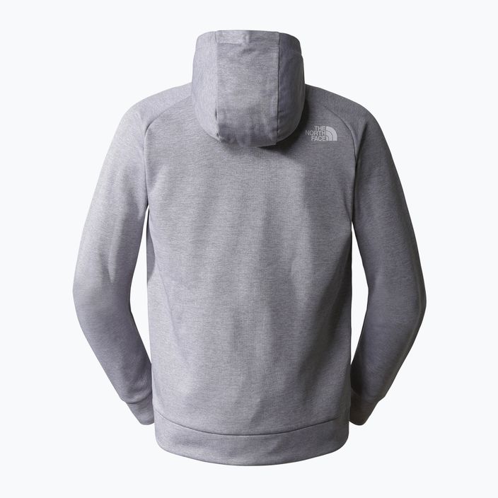 Pánská mikina  The North Face Reaxion Fleece light grey heather/ asphalt grey 6