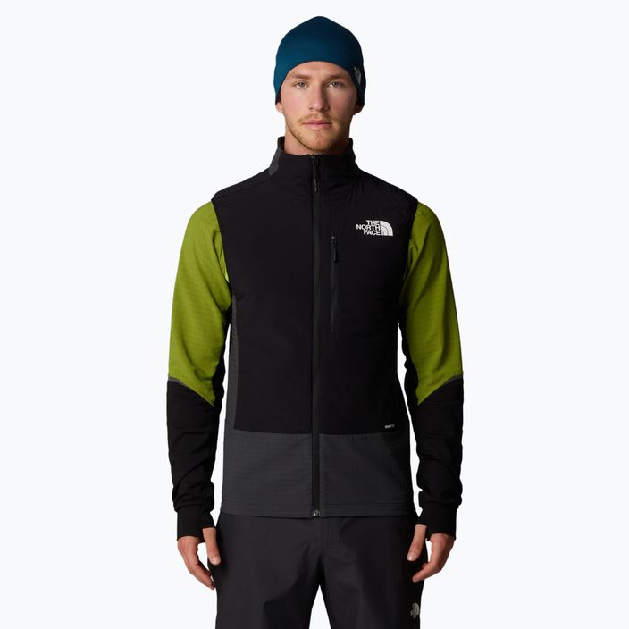 Pánské trekové tričko bez rukávů The North Face Elixir Hybrid Ventrix NF0A87H44JK1 asfaltová šedá/černá