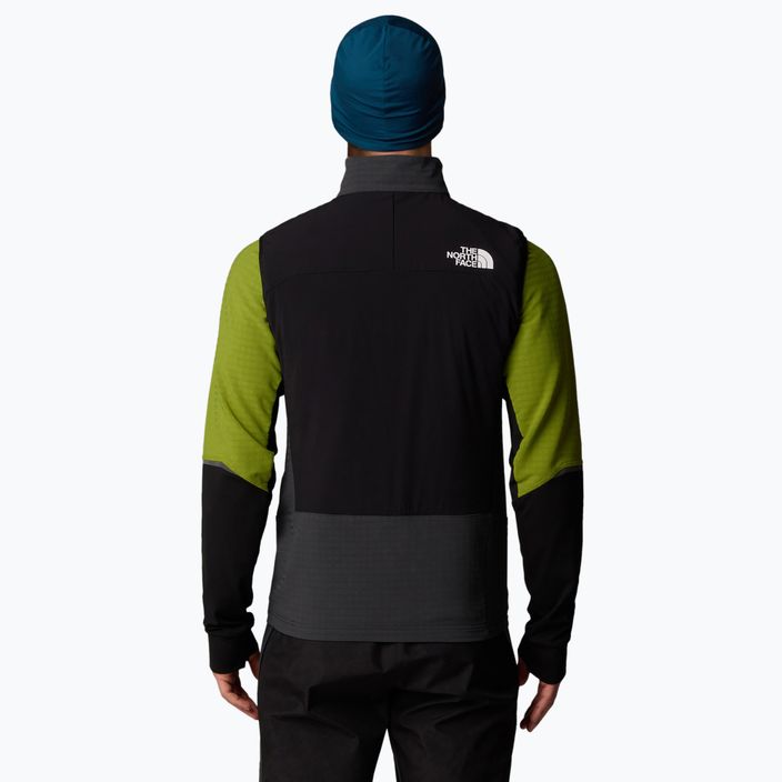 Pánské trekové tričko bez rukávů The North Face Elixir Hybrid Ventrix NF0A87H44JK1 asfaltová šedá/černá 3