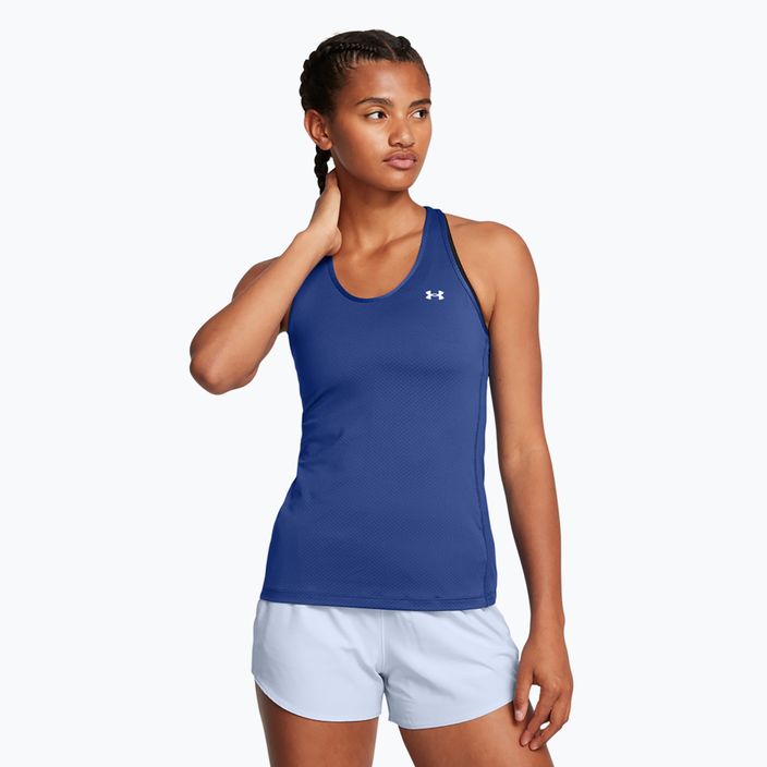 Dámské tréninkové tílko Under Armour HeatGear Armour Racer tech blue/white