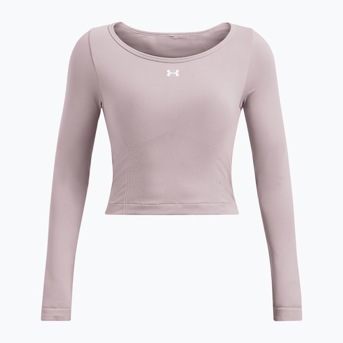 Dámské tričko longsleeve Under Armour Train Seamless white/black