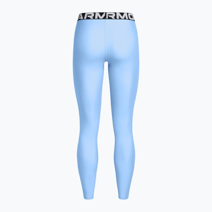 Dámské legíny Under Armour HeatGear horizon blue/white 5