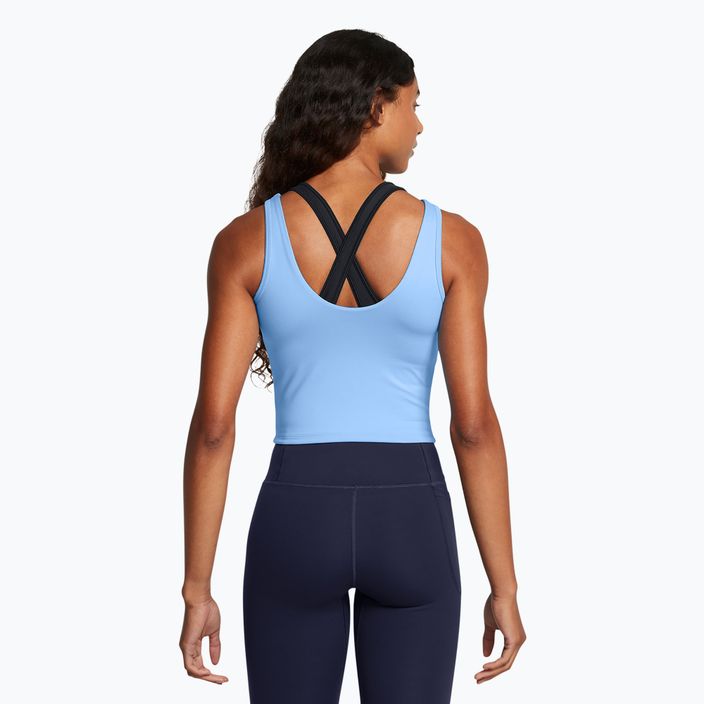 Dámské tréninkové tílko top Under Armour Motion Tank EMEA horizon blue/white 2