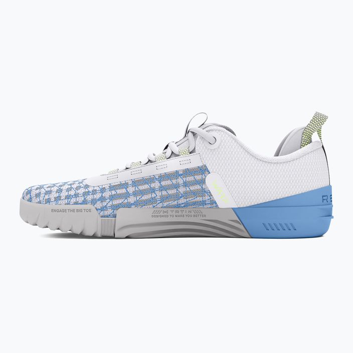 Dámské boty Under Armour TriBase Reign 6 white/horizon blue/morph green 2