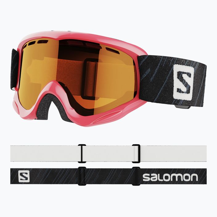 Dětské lyžařské brýle Salomon Juke Access růžové L39137500 6
