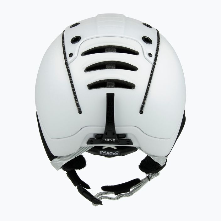 Lyžařská helma CASCO SP-2 Visier bílá 07.3707 13