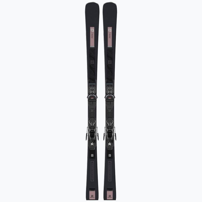 Dámské sjezdové lyže Salomon S/Max W 10 černé + M11 GW L41135000/L4113210010 10