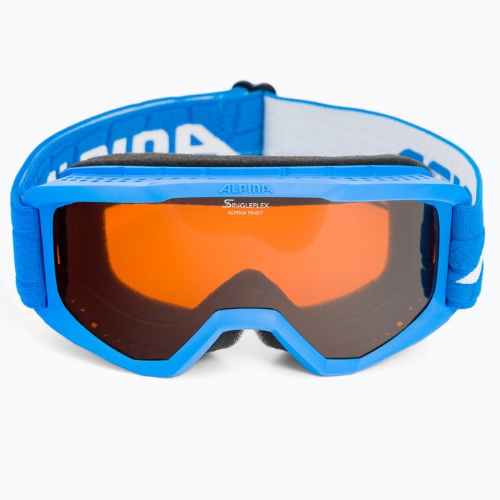 Dětské lyžařské brýle Alpina Piney blue matt/orange 2
