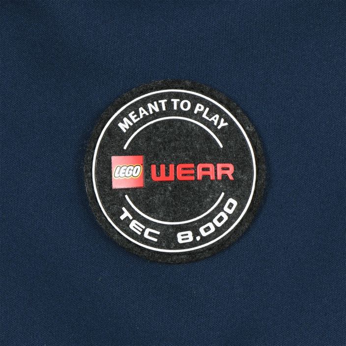 Dětská softshellová bunda LEGO Lwsky 764 tmavě modrá 11010179 4