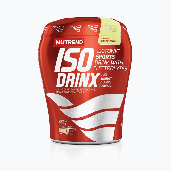 Isotonický nápoj Nutrend Isodrinx 420g hořký citron VS-014-420-BLE