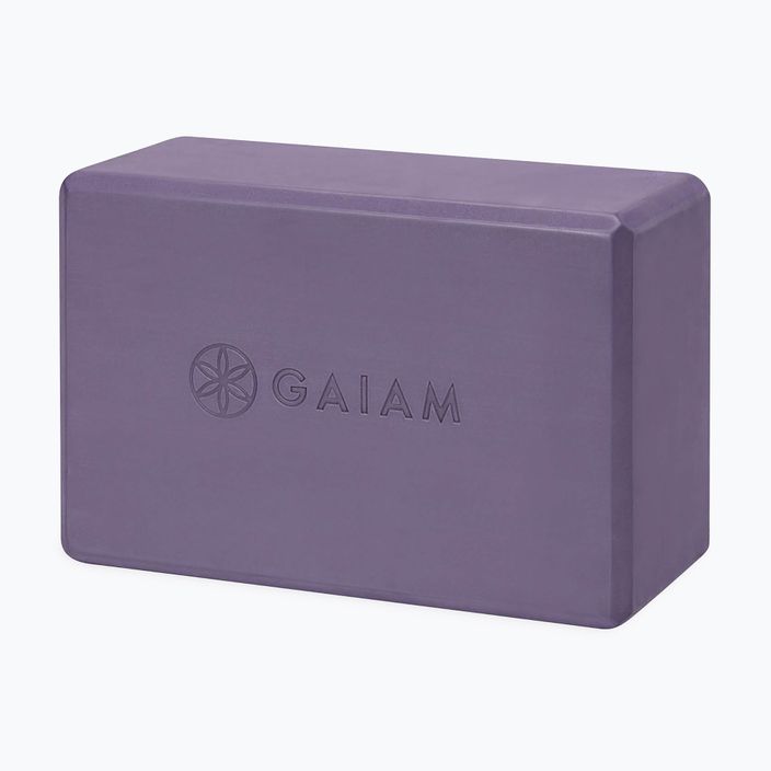 Blok na jógu Gaiam fialový 63682 11