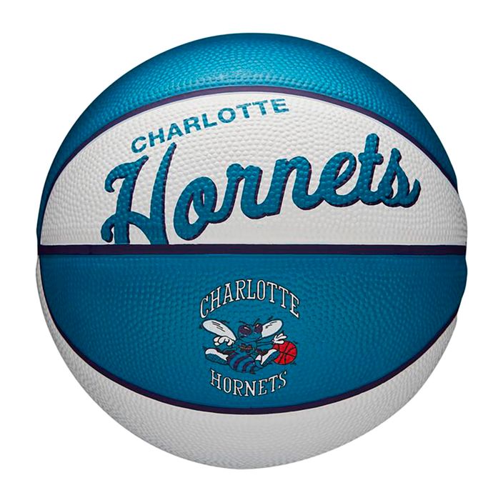 Wilson NBA Team Retro Mini Charlotte Hornets basketbal modrý WTB3200XBCHA 3