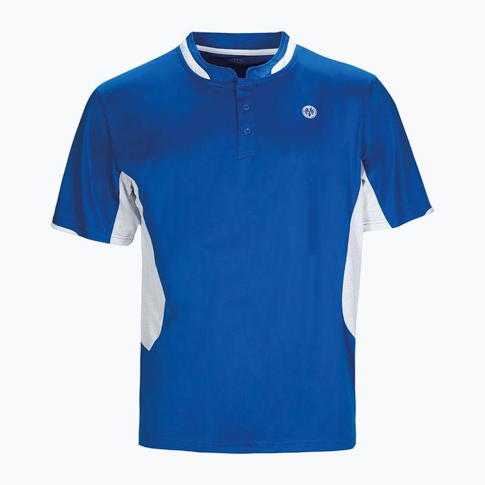 Pánské tenisové tričko Oliver Palma Polo modrobílé barvy