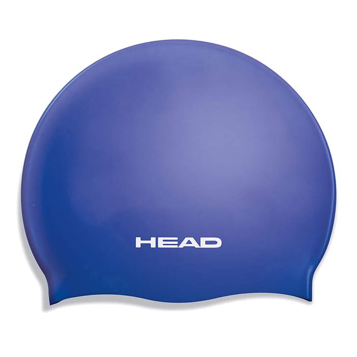 Dětská plavecká čepice HEAD Silicone Flat RY modrá 455006 2