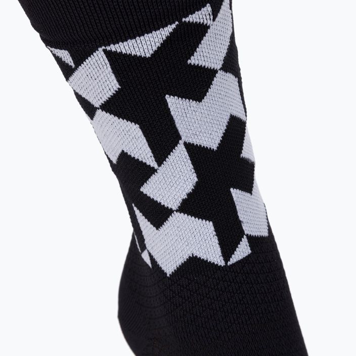 Cyklistické ponožky ASSOS Monogram černé P13.60.695.18 3