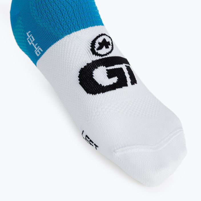 ASSOS GT C2 modré dětské ponožky P13.60.700.2L 3