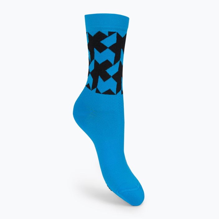 ASSOS Monogram cyklistické ponožky modré P13.60.695.2L