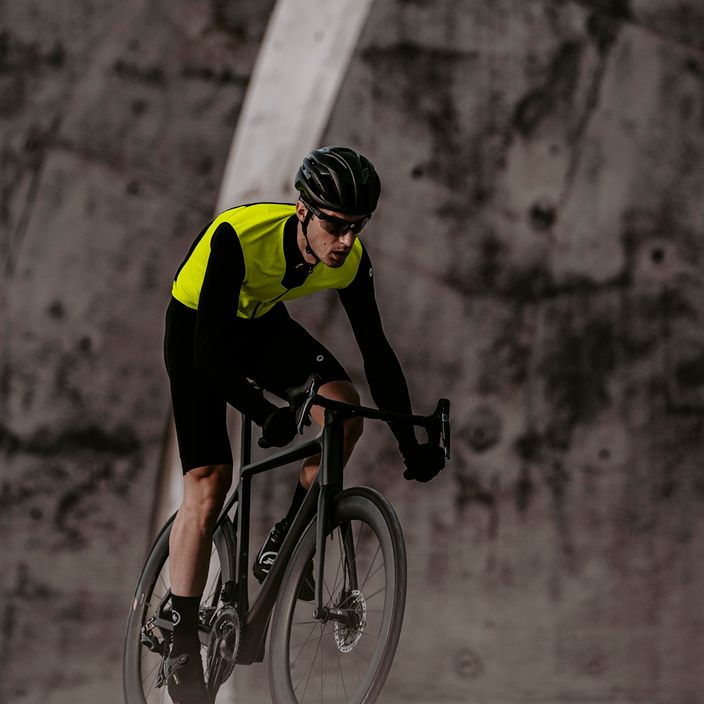 ASSOS Mille GTS C2 Jaro Podzim žluto-černá pánská cyklistická bunda 5
