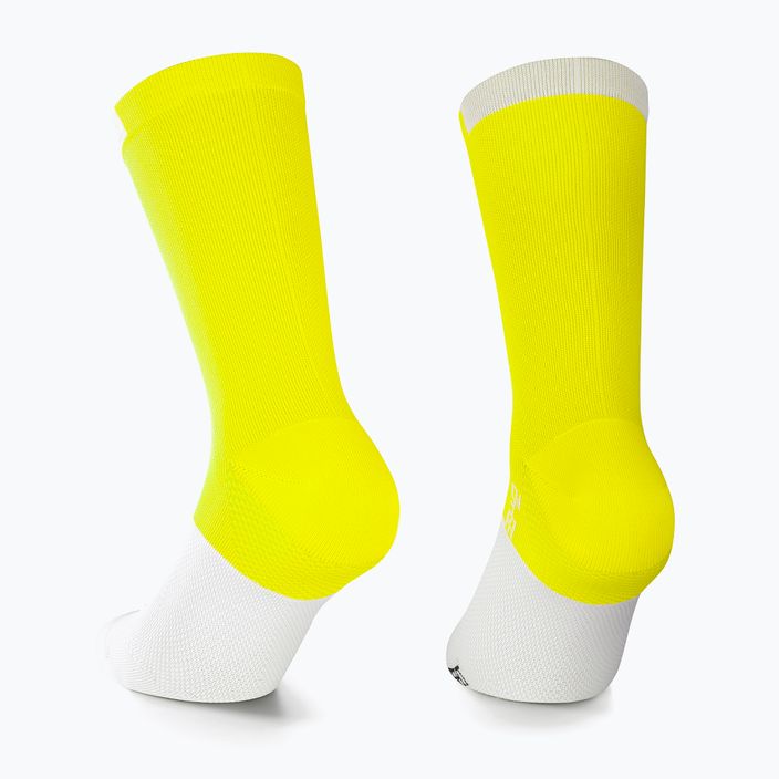 Cyklistické ponožky ASSOS GT C2 žluto-bílý P13.60.700.3F.0 2