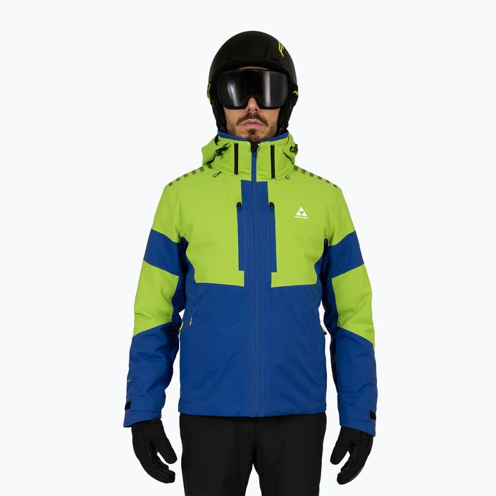 Pánská lyžařská bunda Fischer Semmering světle zelená
