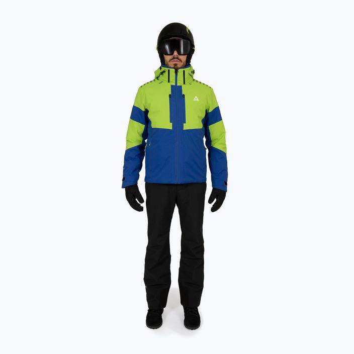 Pánská lyžařská bunda Fischer Semmering světle zelená 2