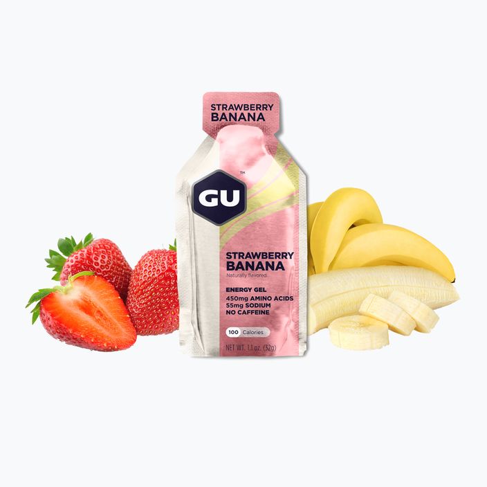 Energetický gelGU Energy Gel 32 g strawberry/banana 2