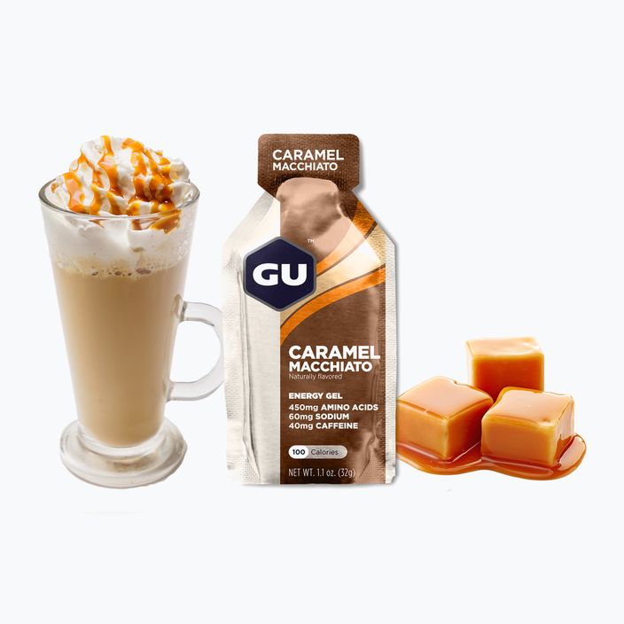 Energetický gel  GU Energy Gel 32 g caramel/macchiato 2