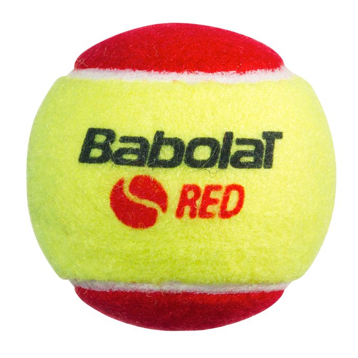 Sada tenisových míčků 3ks BABOLAT Červená plsť 3 501036 2
