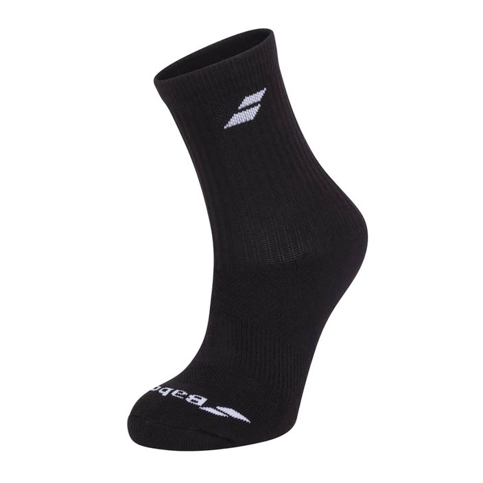 Ponožky  Babolat 3 páry black/black 2