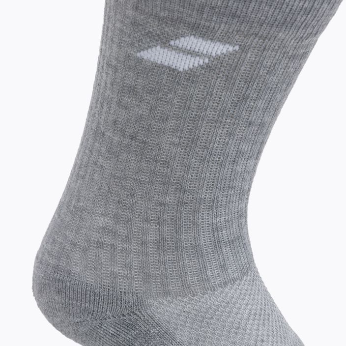 Tenisové ponožky BABOLAT 3 pack white-grey-blue 5UA1371 13