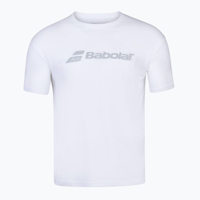 Pánské tenisové tričko Babolat Exercise bílé 4MP1441