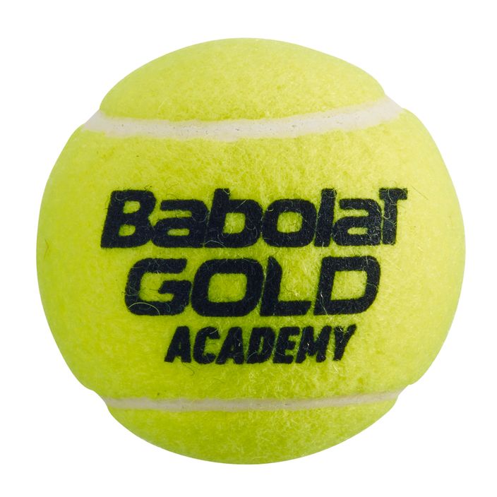 Sada tenisových míčků 3 ks. Babolat Gold Academy 3 žlutá 501085 3